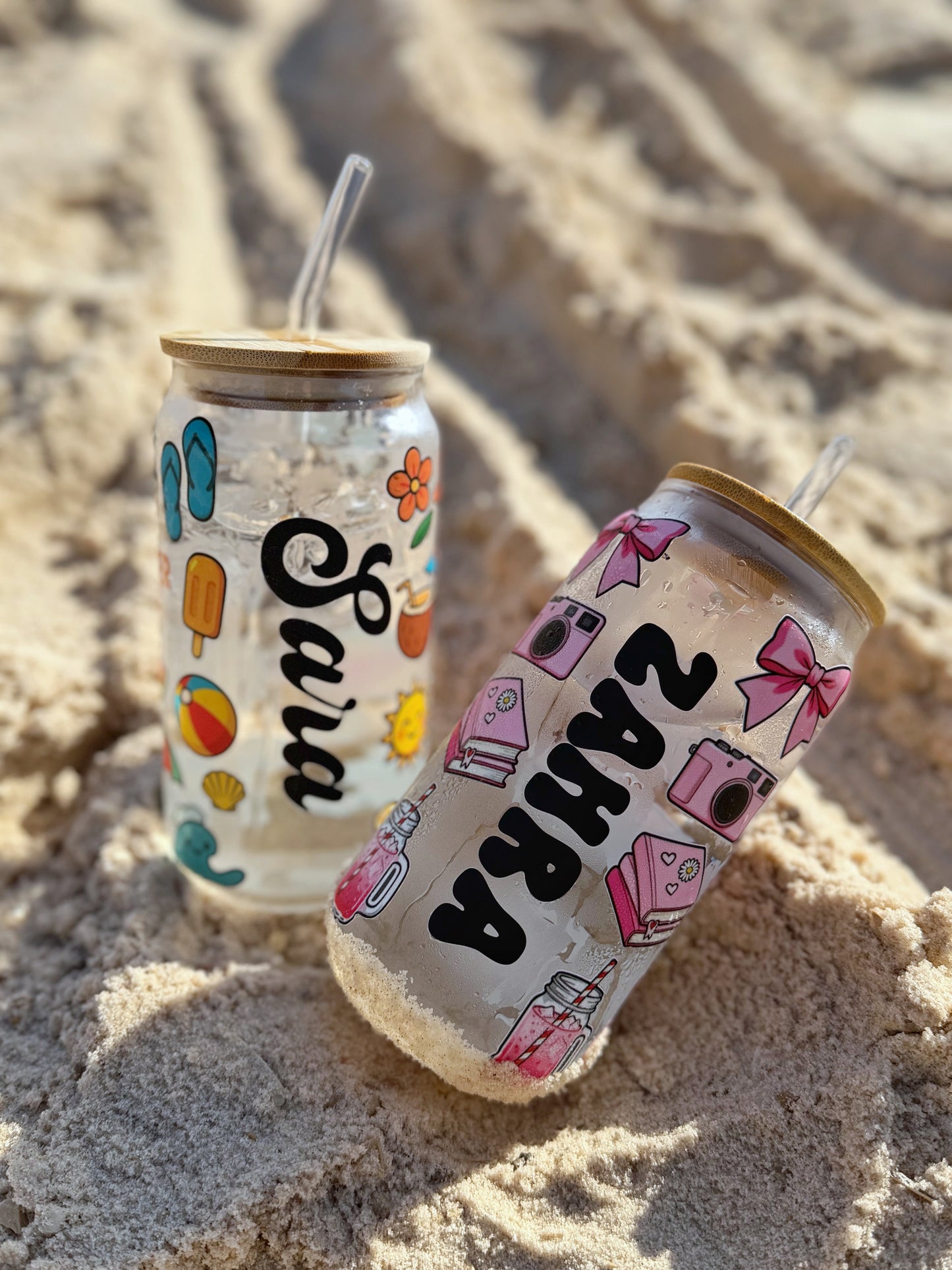 Personalized Glass Tumbler