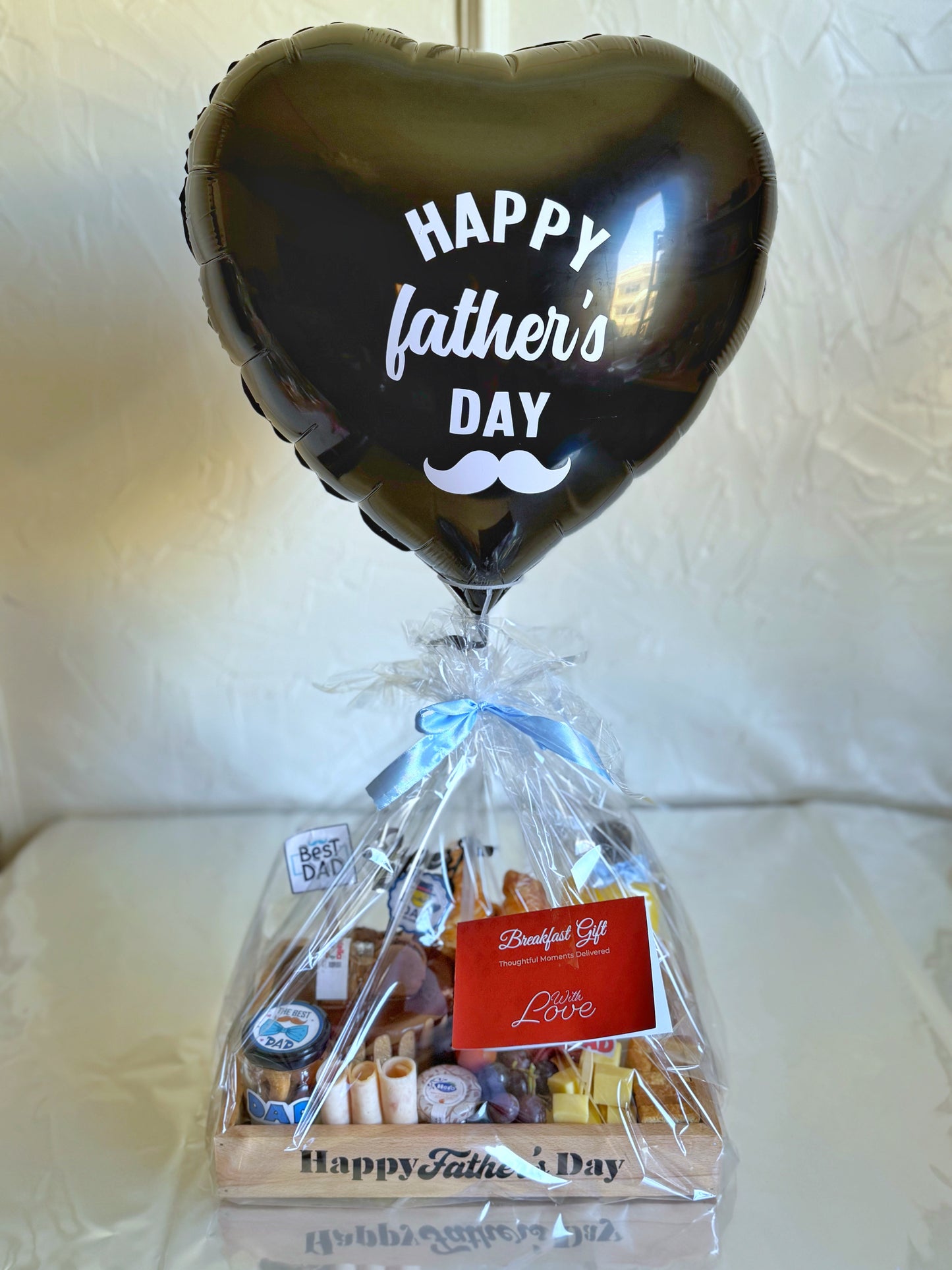 Super Dad with Chocolate Cake