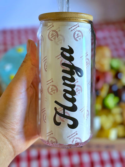 Personalized Glass Mug