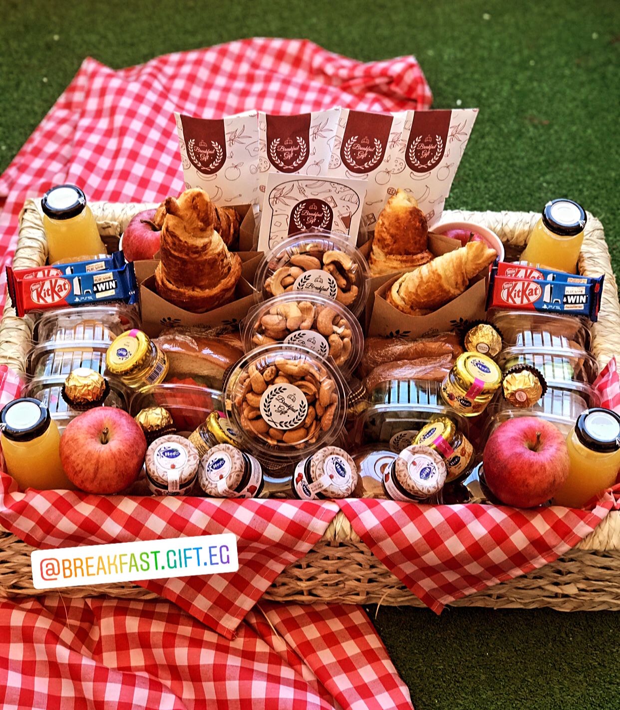 Family Breakfast Gift Basket