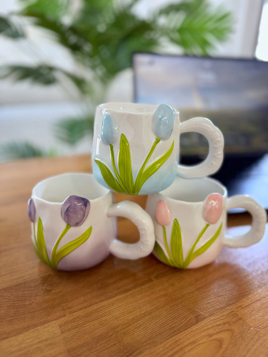 Flowers mug