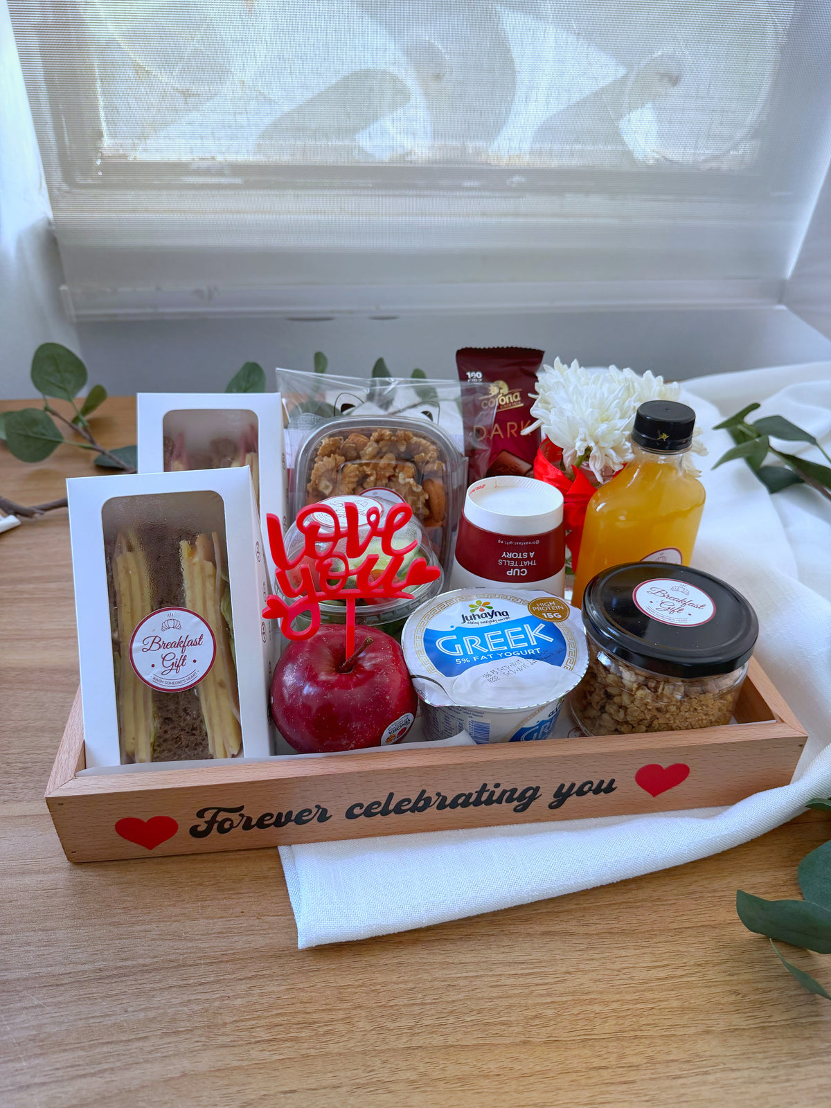 Healthy Breakfast Tray | 25 x 30 cm