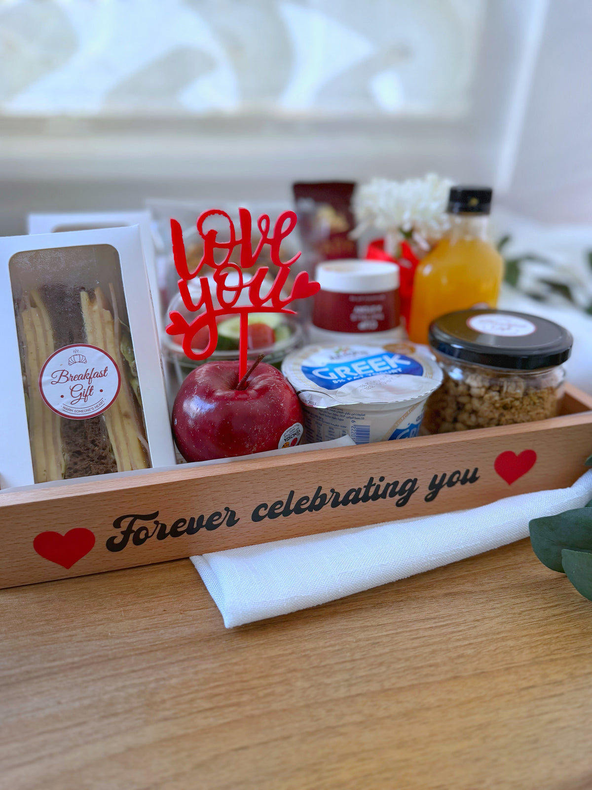 Healthy Breakfast Tray | 25 x 30 cm
