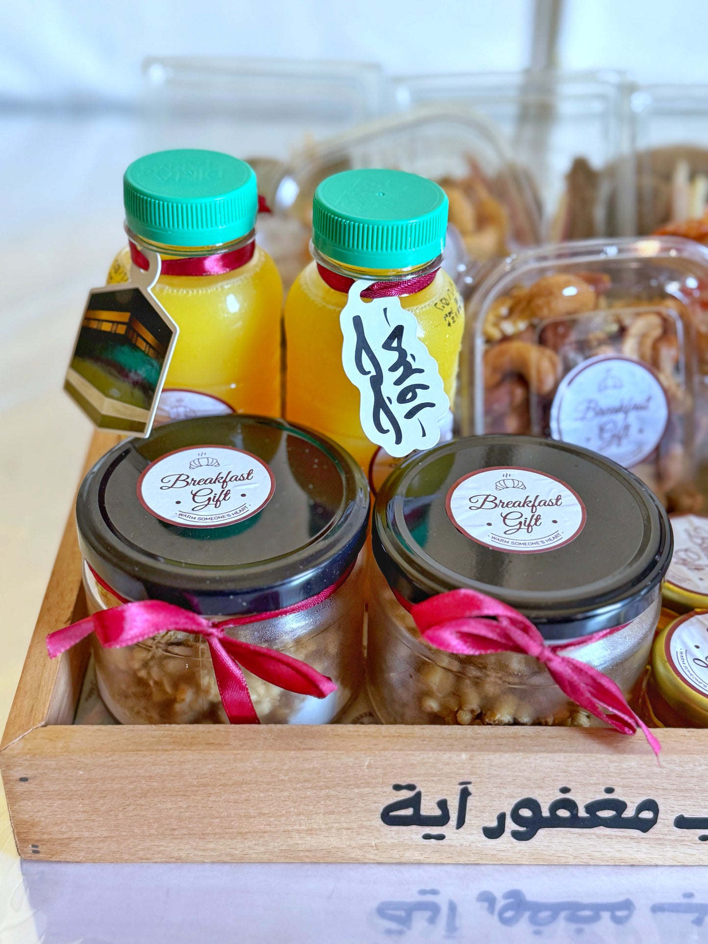 Healthy couples breakfast