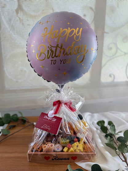 Birthday with Chocolate Cake