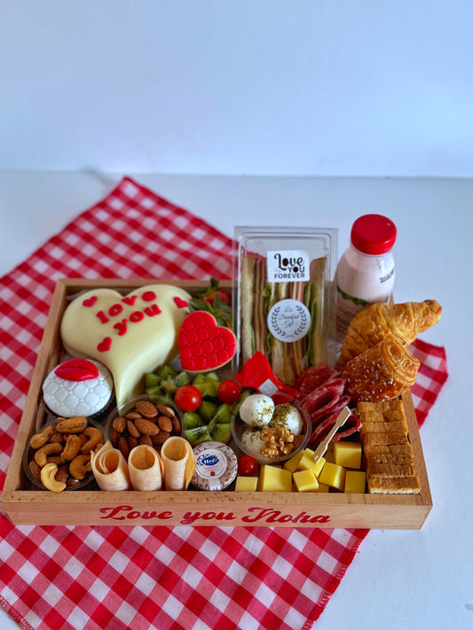 Secret Heart Breakfast Tray