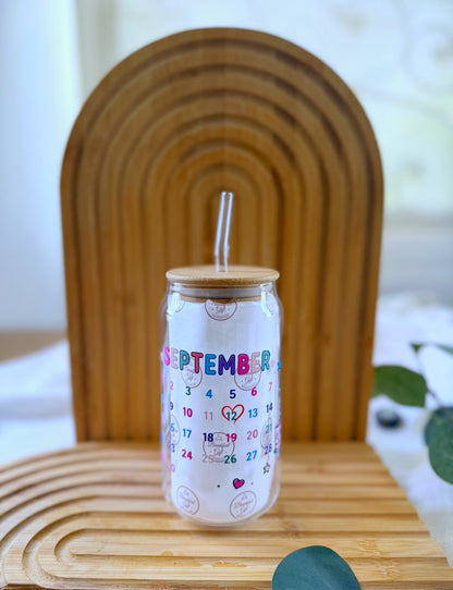 Personalized Glass Tumbler