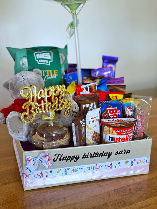Chocolate birthday gift