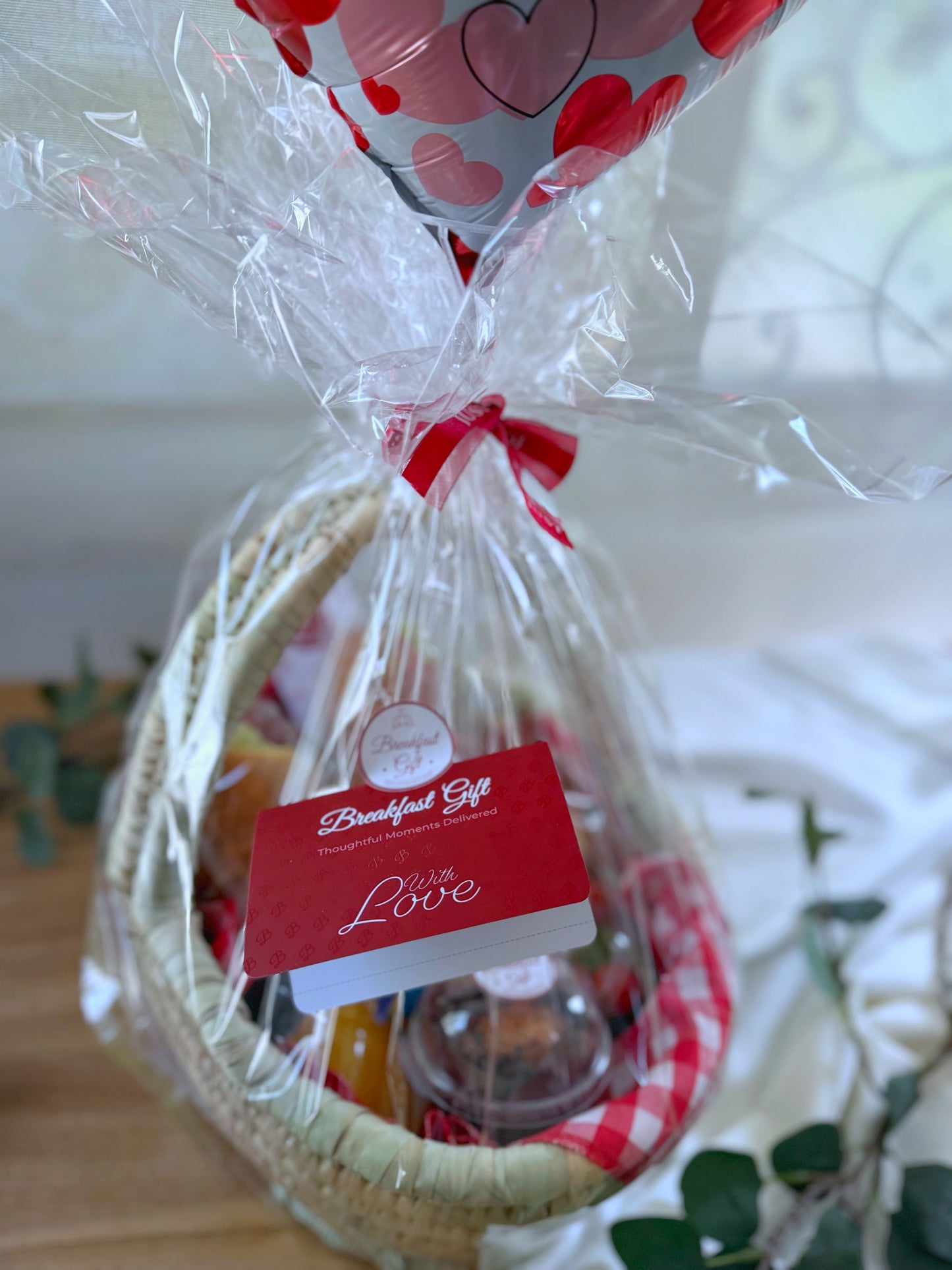 Breakfast Basket with Sandwiches