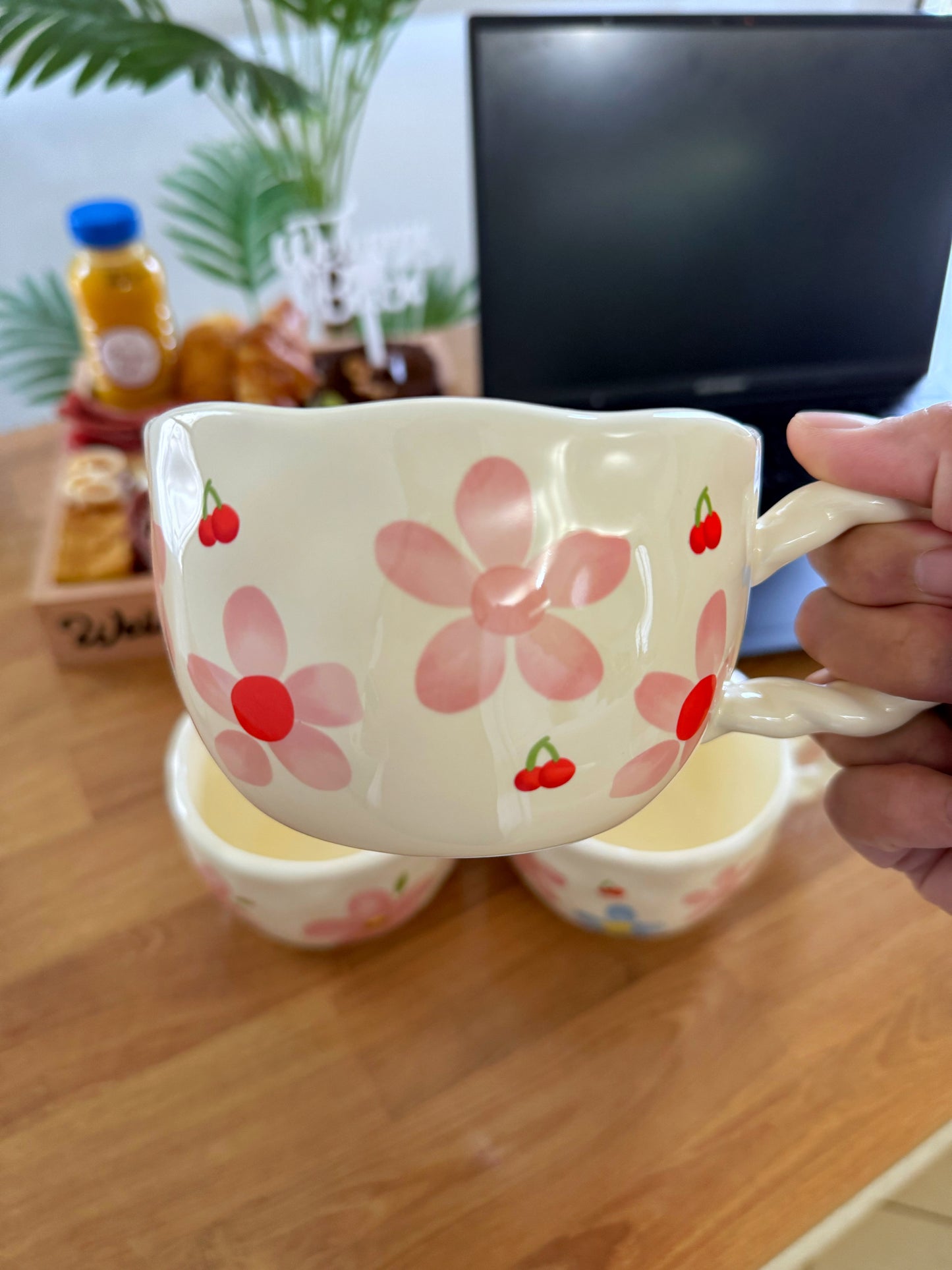 Pastel Flower Mug