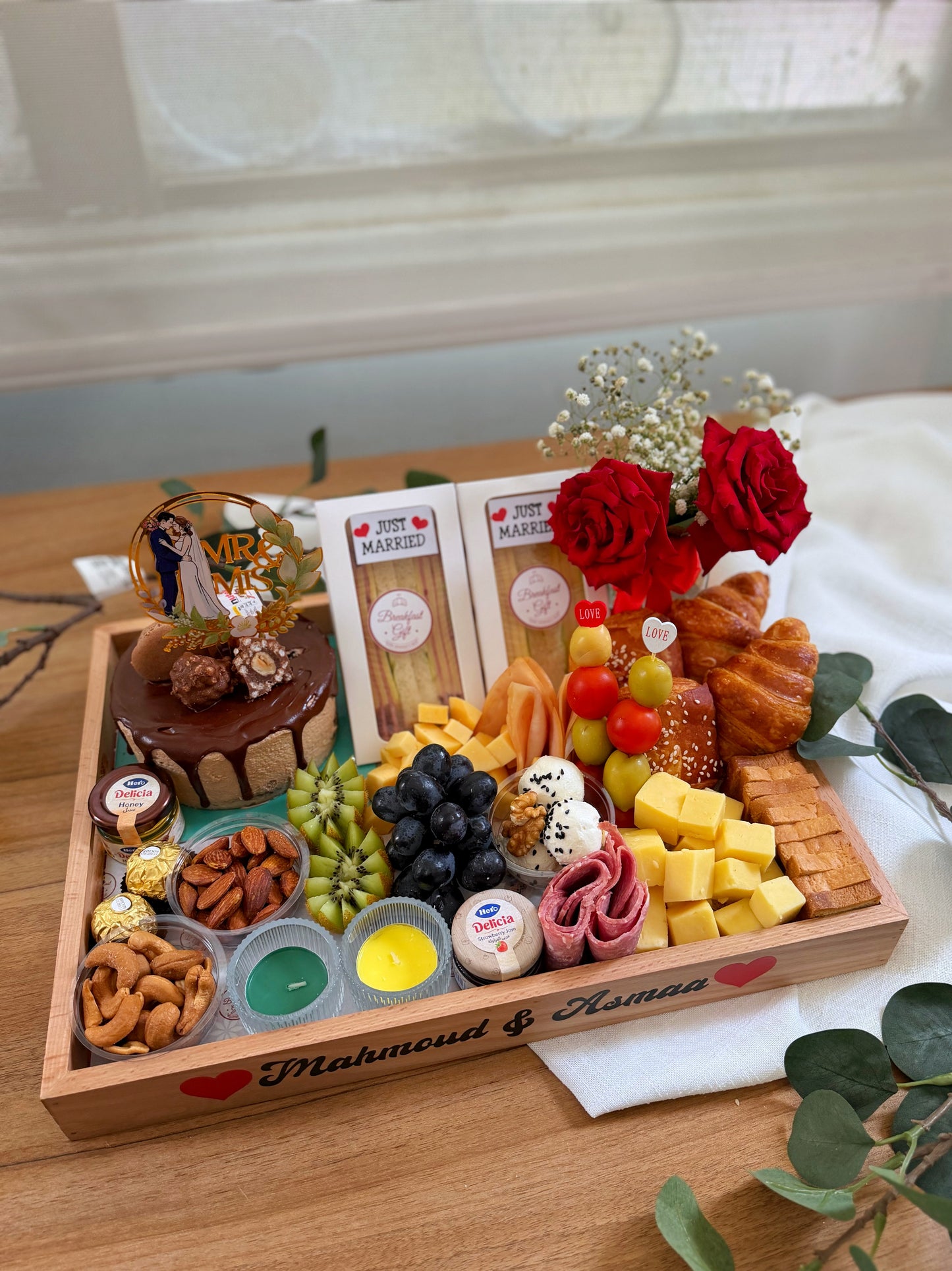 Just Married Breakfast