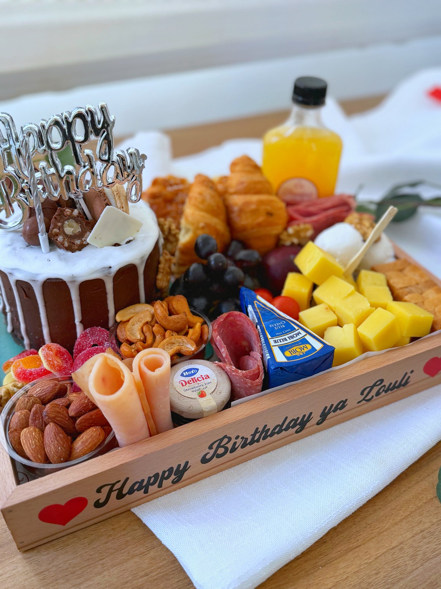 Chocolate cake & breakfast