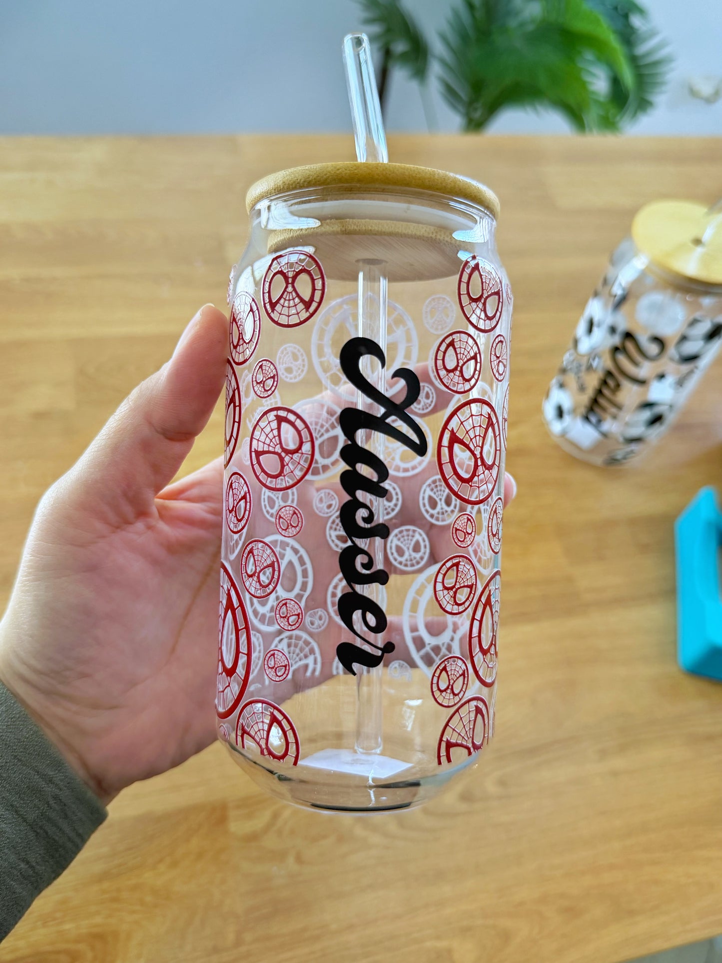 Personalized Glass Tumbler