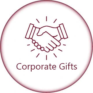 Corporate Gifts Icon - A professional gift box with business-style wrapping