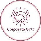 Corporate Gifts Icon - A professional gift box with business-style wrapping