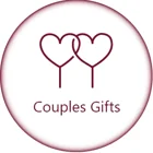 Couple Gifts Icon - Two intertwined gift boxes symbolizing love